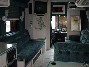 Front Area of the Bus